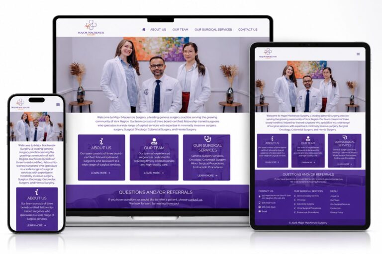 Major Mackenzie Surgery